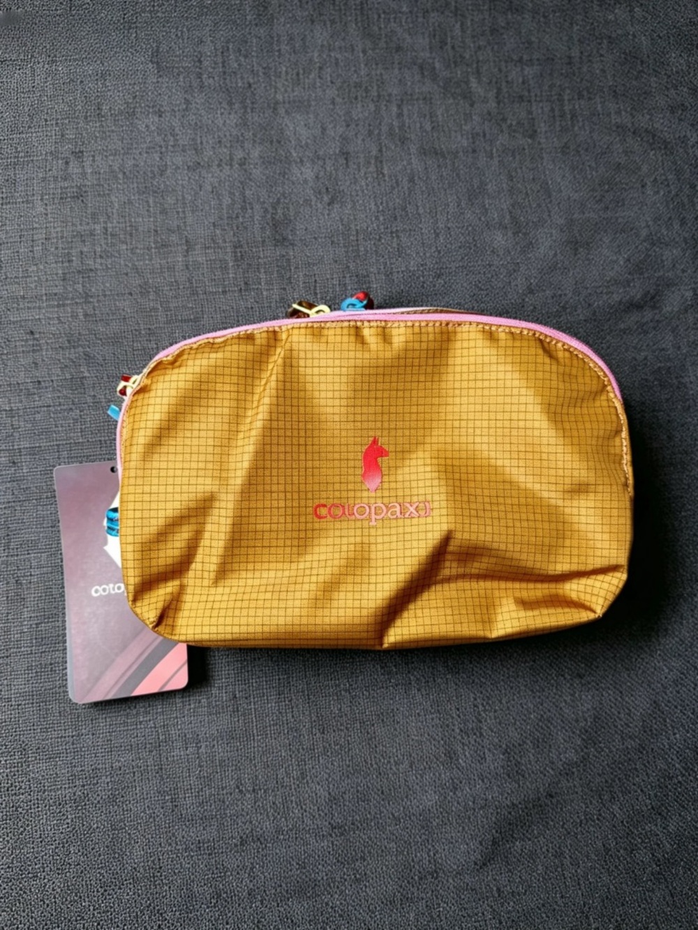 Cotopaxi Mustard Yellow Utility Pouch